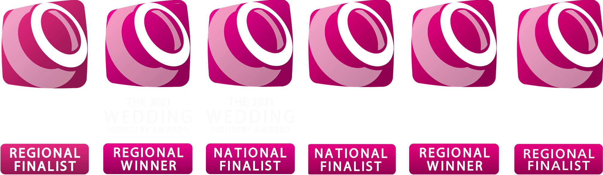Wedding Industry Awards 2020 Regional Finalist
